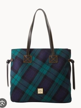 Dooney & Bourke Tartan Victoria tote bag